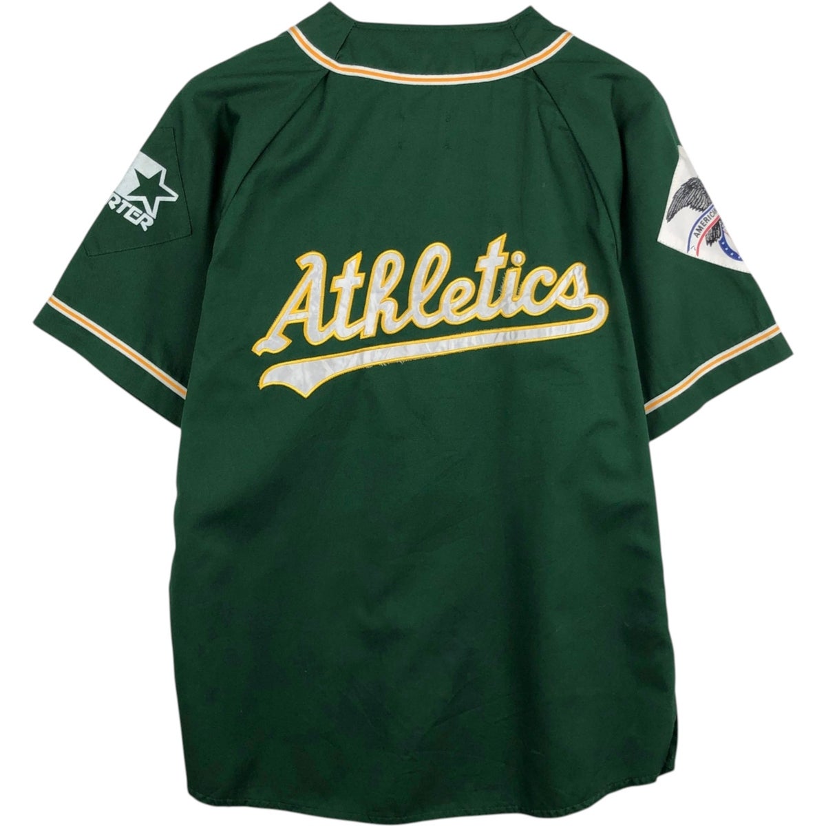 古着 90年代 スターター Starter MLB OAKLAND ATHLETICS オークランド