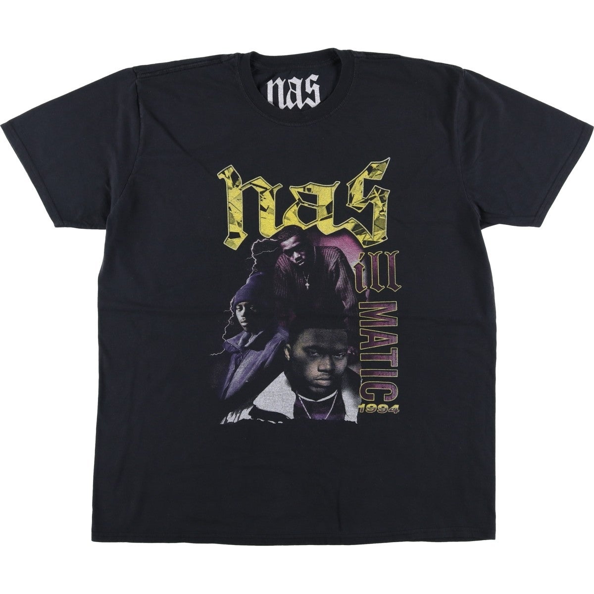 古着 Nas ナズ ラップTシャツ ラップT メンズL相当 /eaa583114 【中古