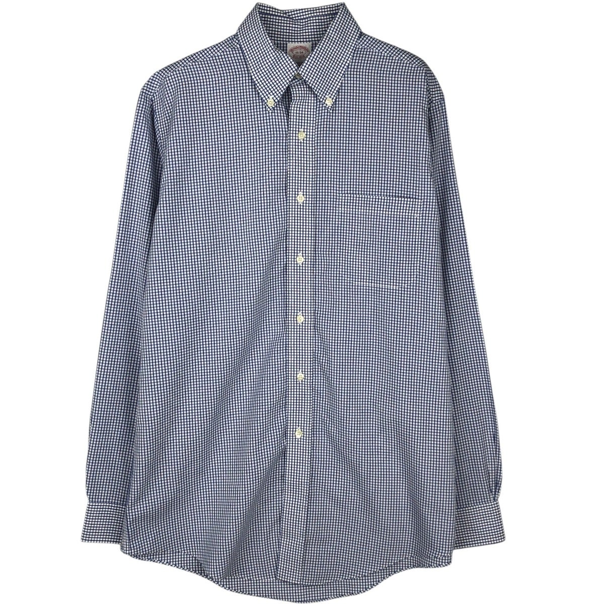 古着 ブルックスブラザーズ Brooks Brothers Est.1818 長袖 コットンストライプシャツ メンズM相当 /eaa566033 古着 80～90年代 ブルックスブラザーズ Brooks Brothers Est.1818 長袖