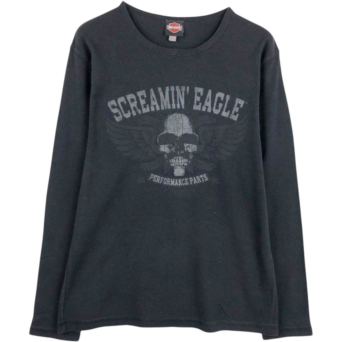 古着 ハーレーダビッドソン Harley-Davidson ドクロ柄 スカル柄