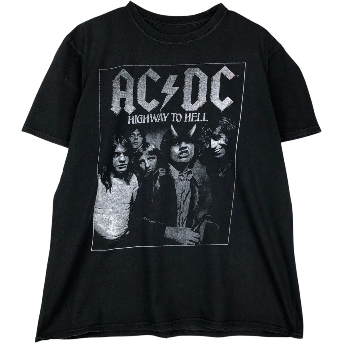 古着 AC/DC エーシーディーシー バンドTシャツ バンT メンズS相当