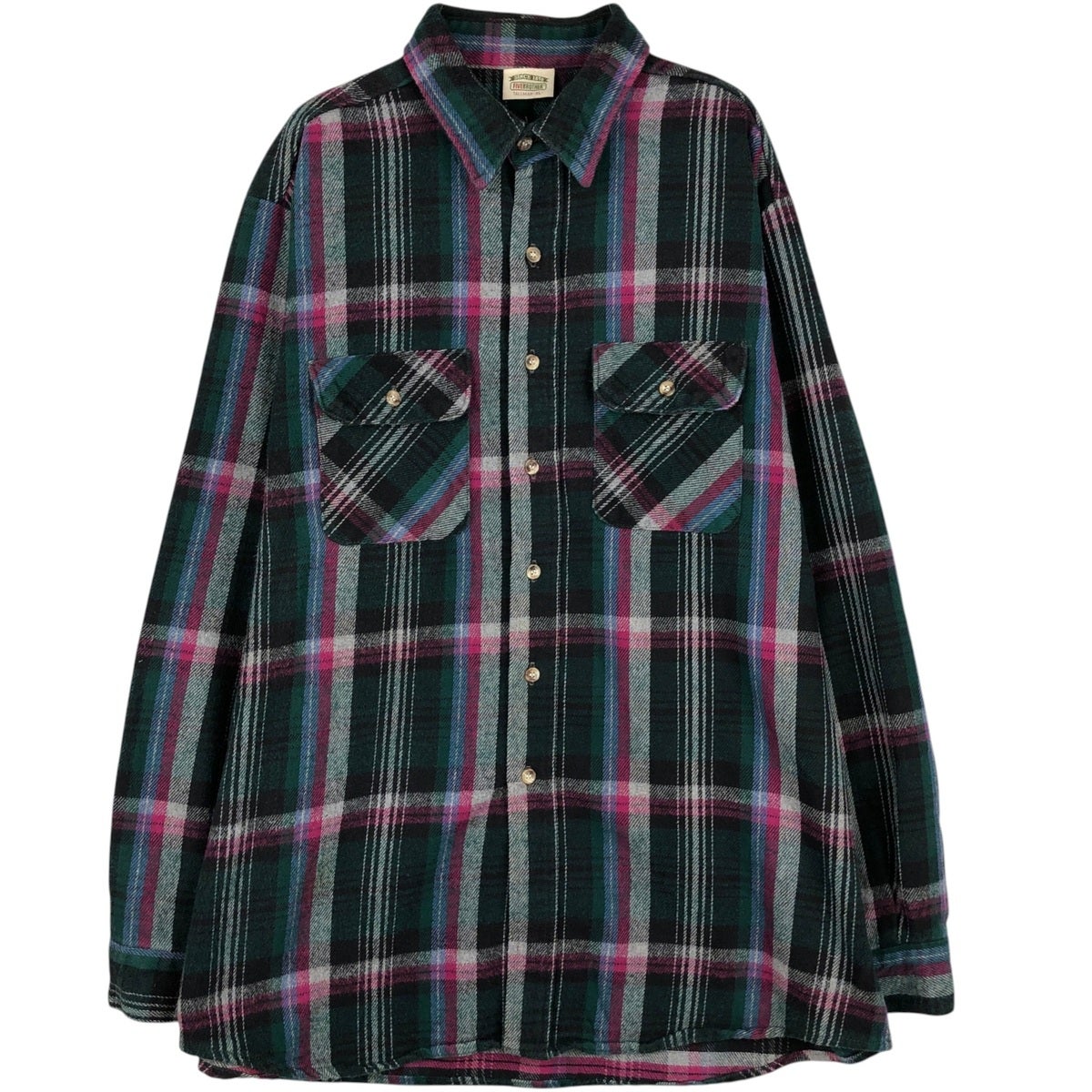 古着 70~80年代 ファイブブラザー Five Brother バッファローチェック 古着 70~80年代 ファイブブラザー Five Brother バッファローチェック