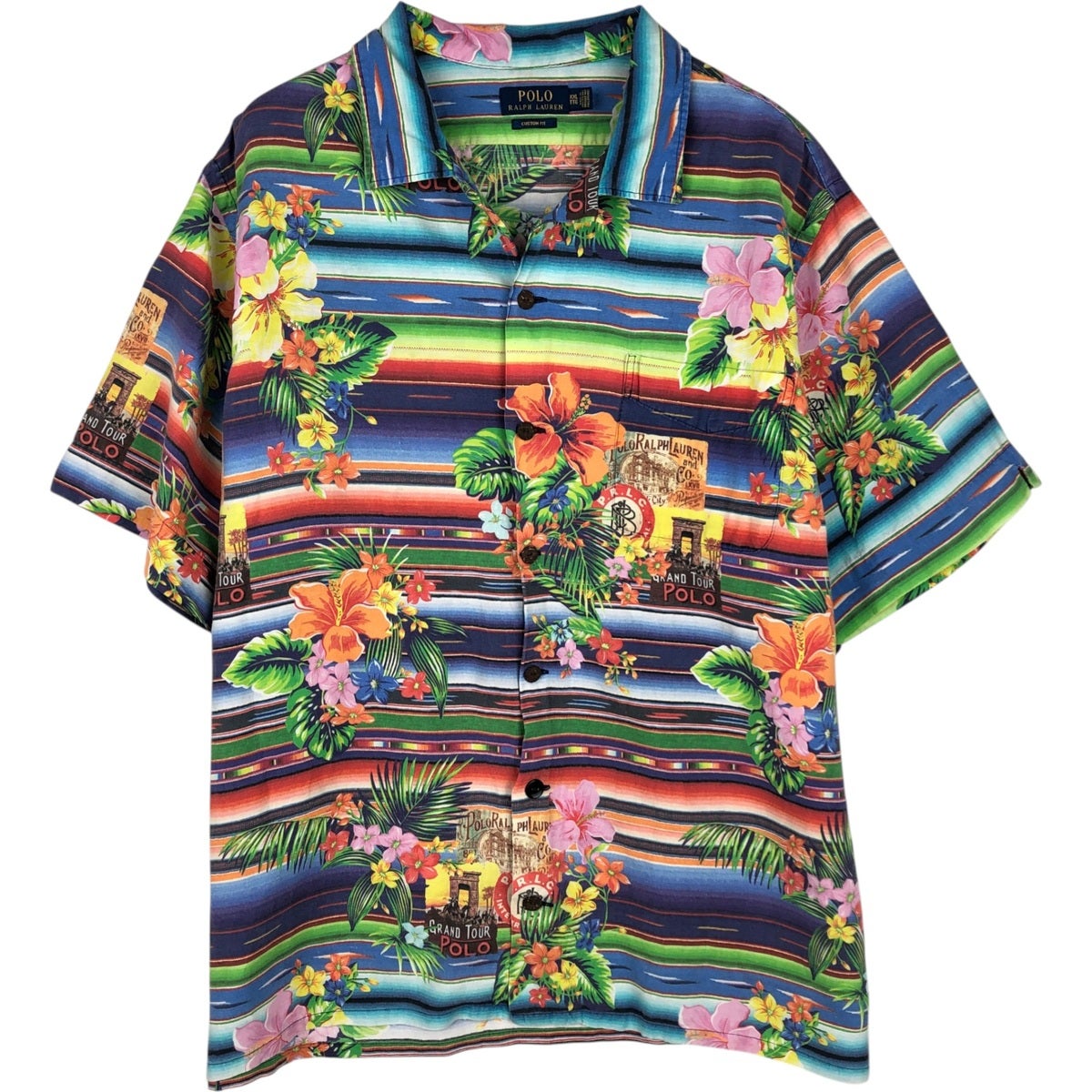 古着 ラルフローレン Ralph Lauren POLO by Ralph Lauren 総柄