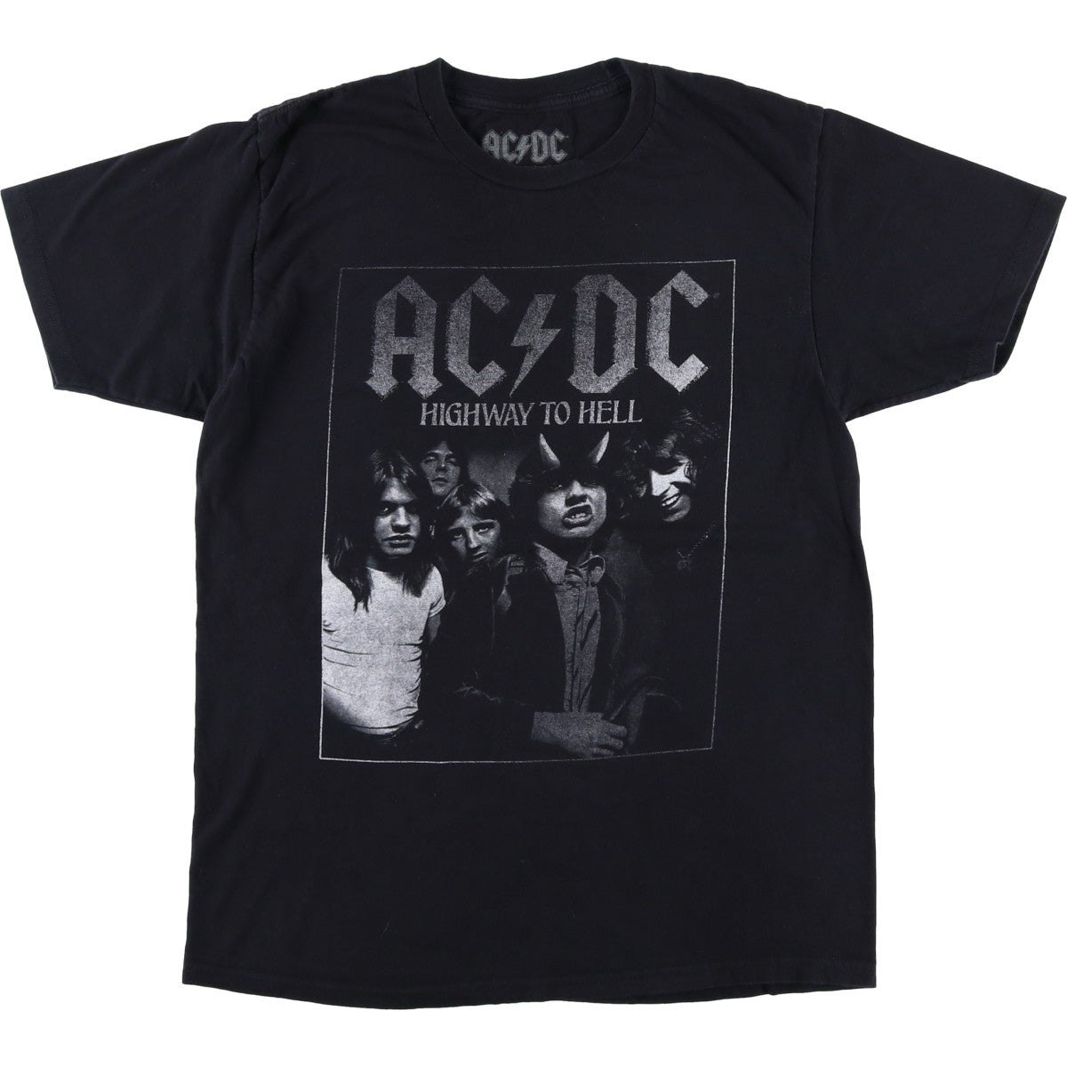 古着 AC/DC エーシーディーシー バンドTシャツ バンT メンズXL相当