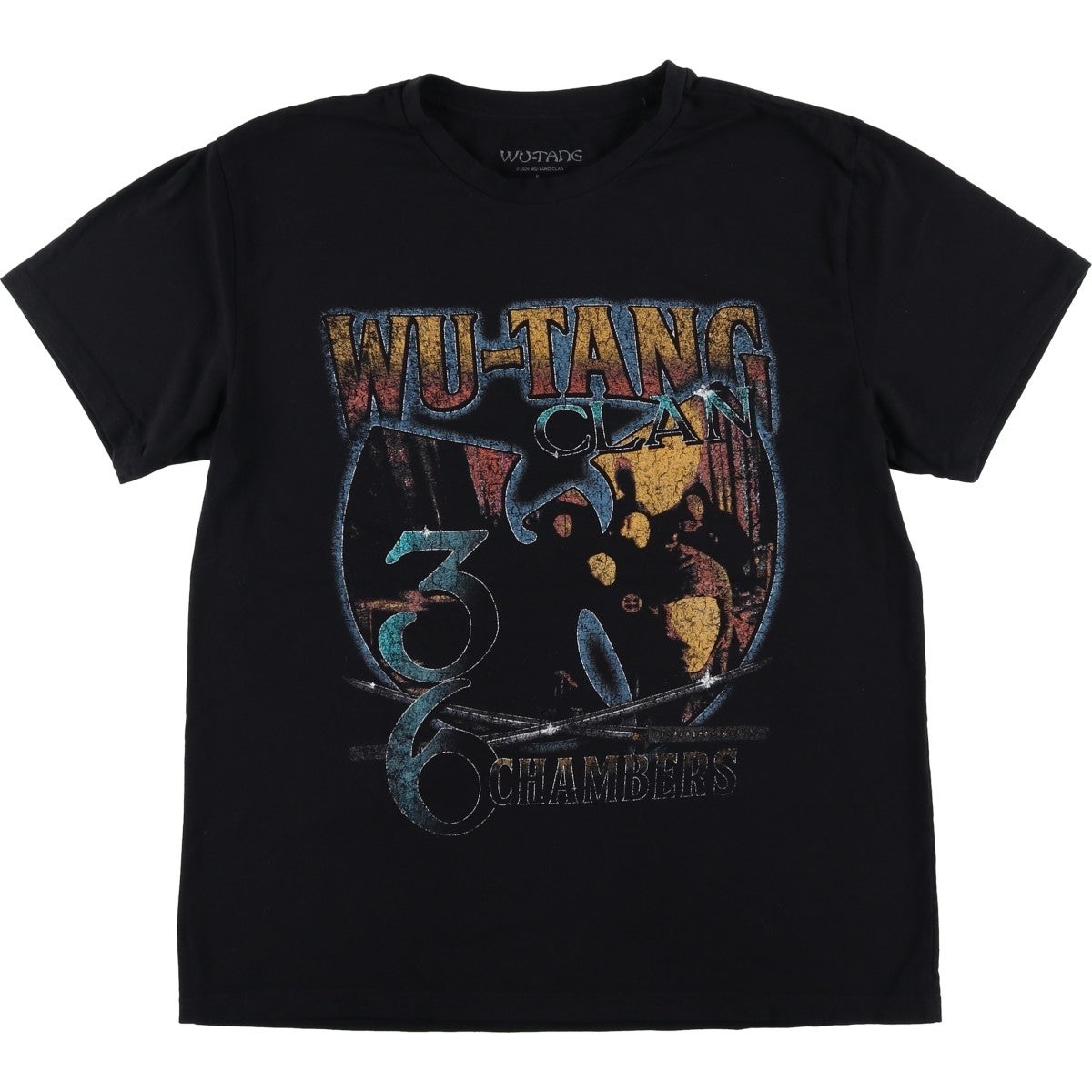 当時物！米国製！ウータンクラン　WU-TANG CLAN ヴィンテージ　Tシャツ 古着 Wu-Tang Clan ウータンクラン ラップTシャツ ラップT メンズL相当