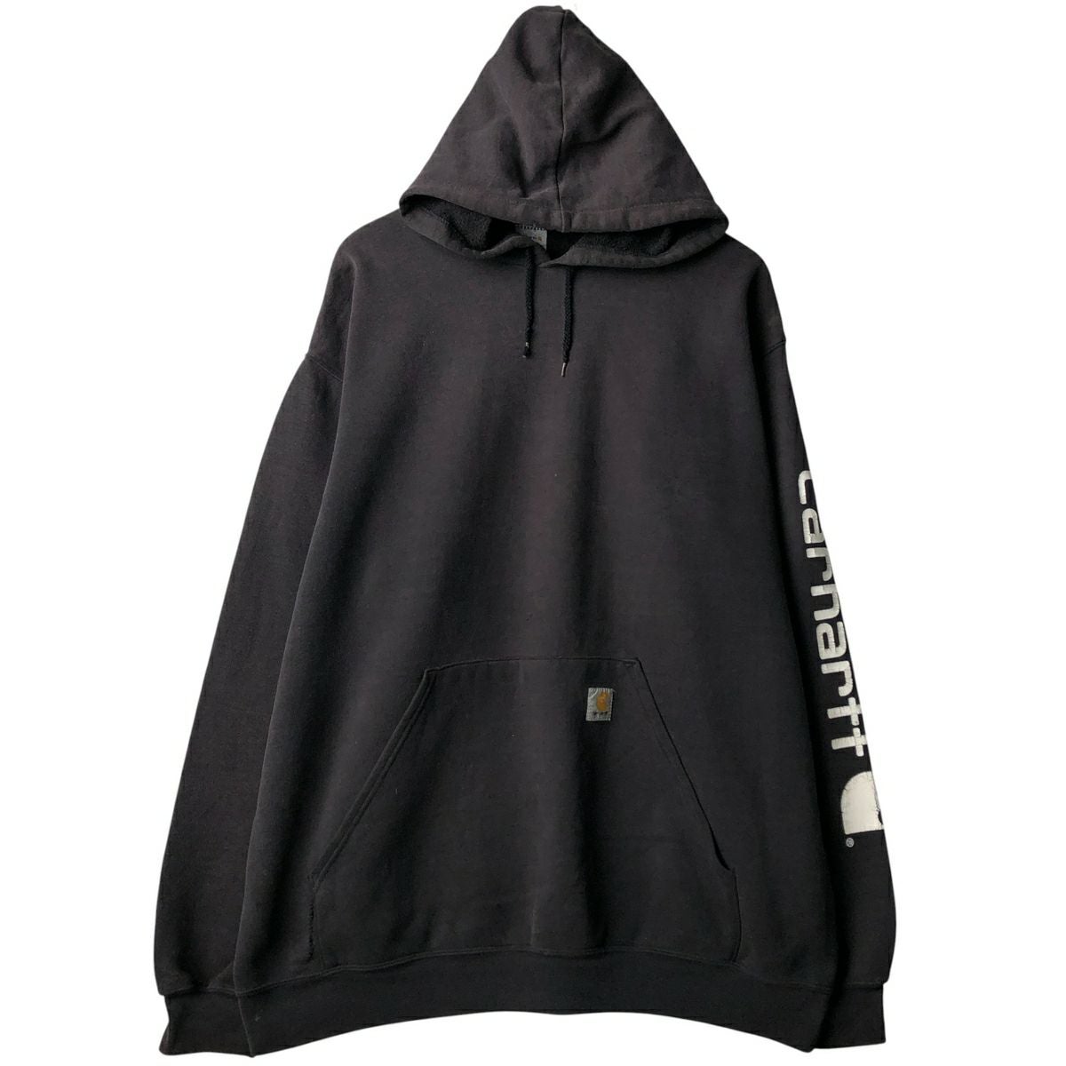 古着 カーハート Carhartt スウェットプルオーバーパーカー メキシコ製