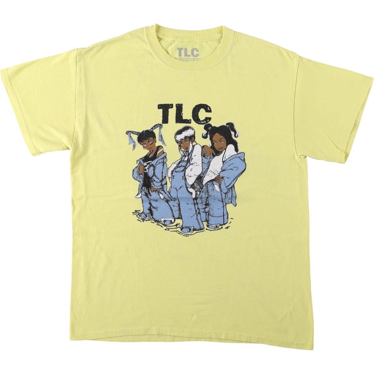 古着 TLC ティーエルシー ラップTシャツ ラップT レディースM相当