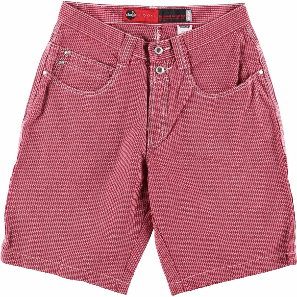 silverTab ルーズショートパンツ　パープル 古着 リーバイス Levis SILVER TAB シルバータブ LOOSE ルーズ