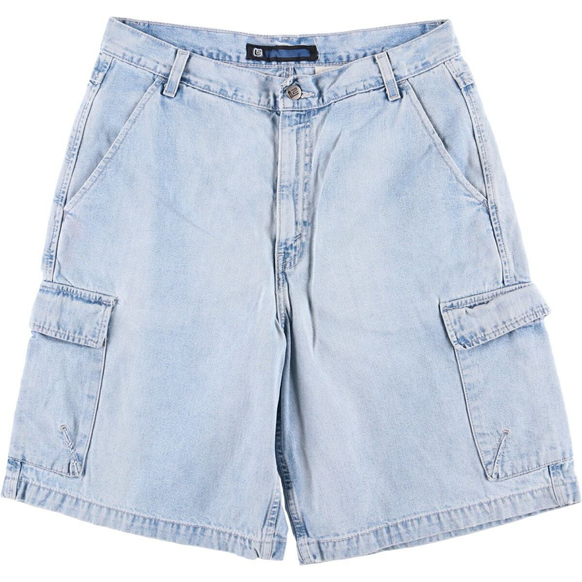 リーバイス　L2 デニム　カーゴ　ショートパンツ 古着 90年代 リーバイス Levis L2 デニムカーゴショーツ ハーフパンツ