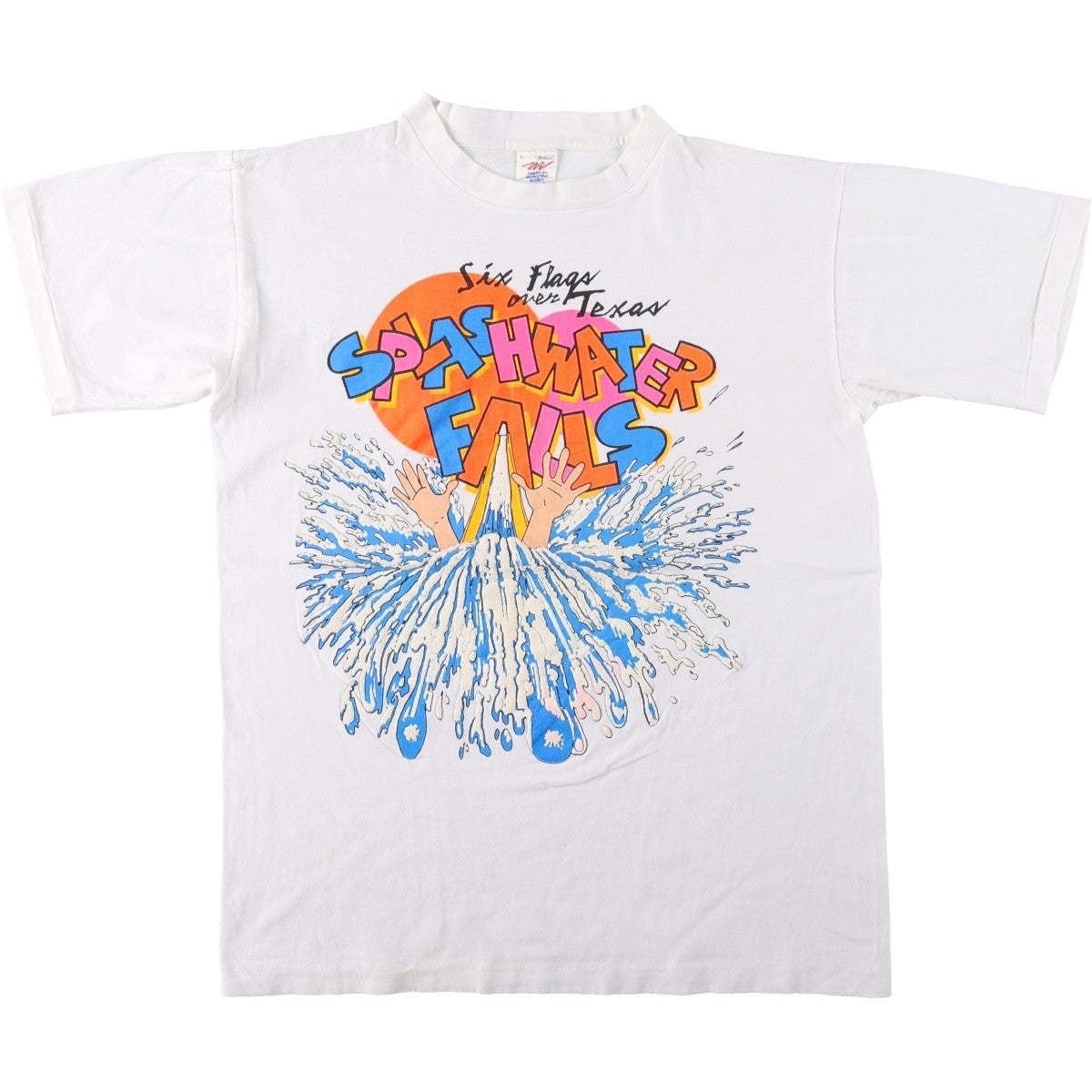 古着 90年代 AMERICAN MARKETING WORKS プリントTシャツ メンズL相当