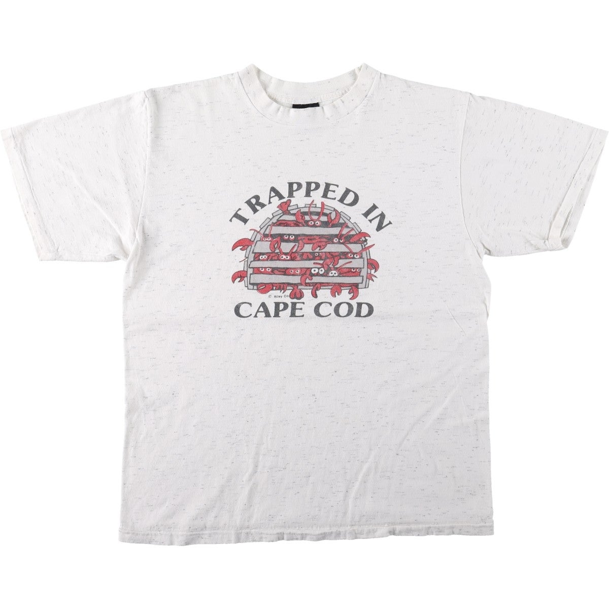 古着 90年代 Rel e vant products ボタニカル柄 プリントTシャツ USA製