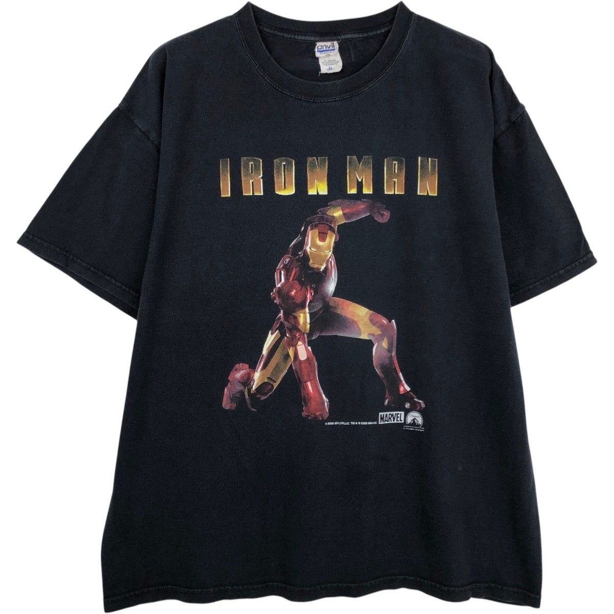 古着 アンビル Anvil IRON MAN アイアンマン 映画 ムービーTシャツ