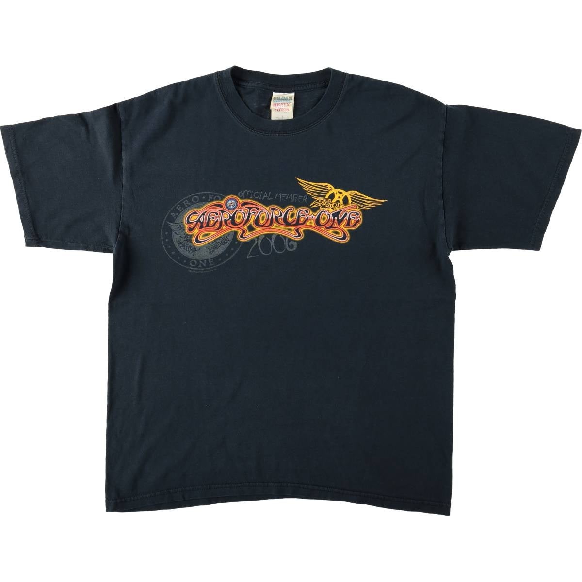 古着 00年代 CYGNUS AEROSMITH エアロスミス バンドTシャツ バンT