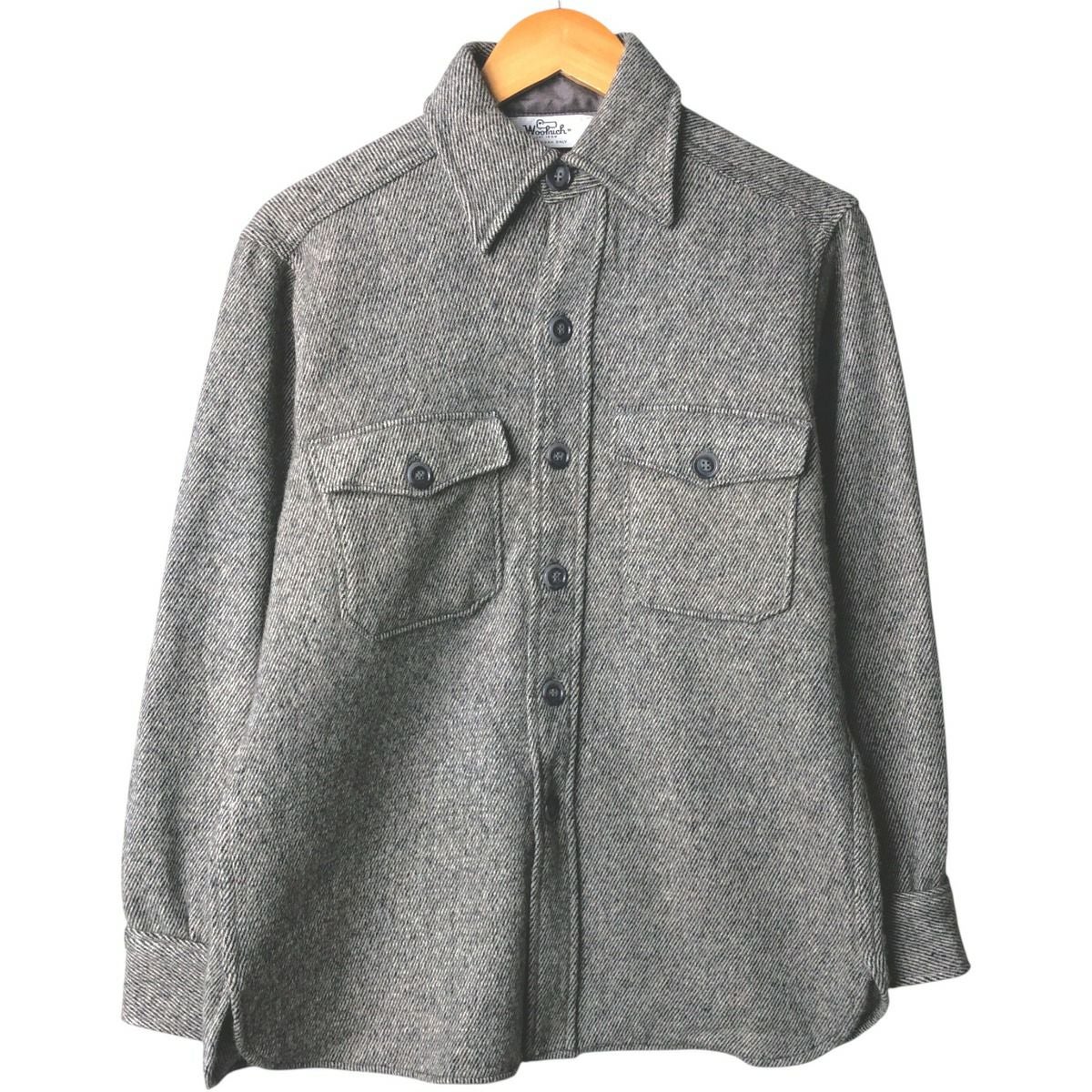 古着 70年代 ウールリッチ WOOLRICH ウールシャツ メンズM相当