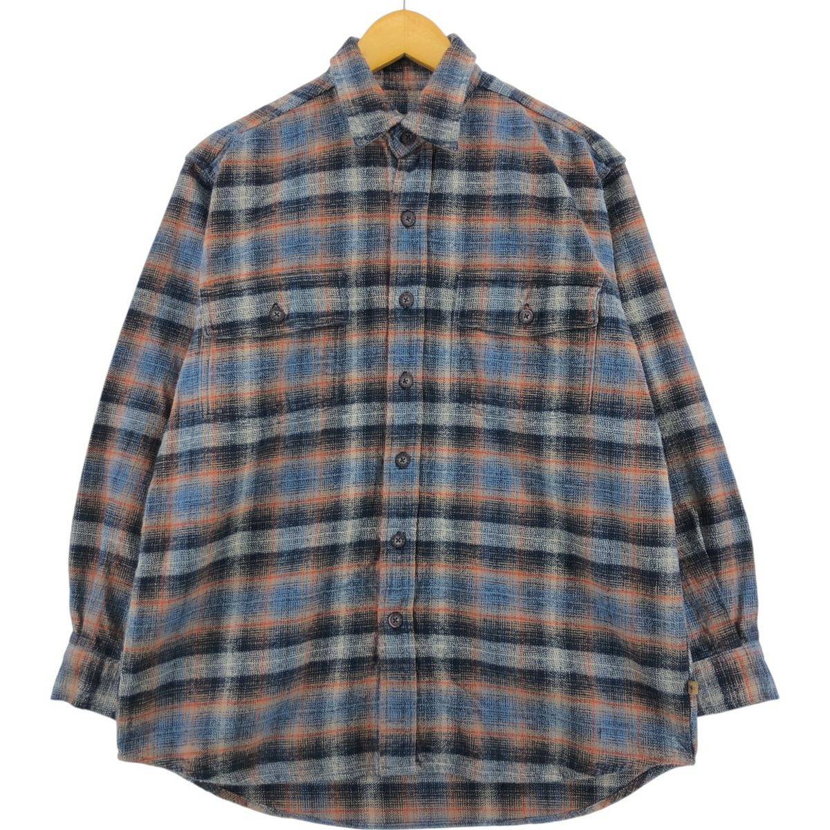 古着 ペンドルトン PENDLETON MASON オンブレチェック 長袖 フランネル