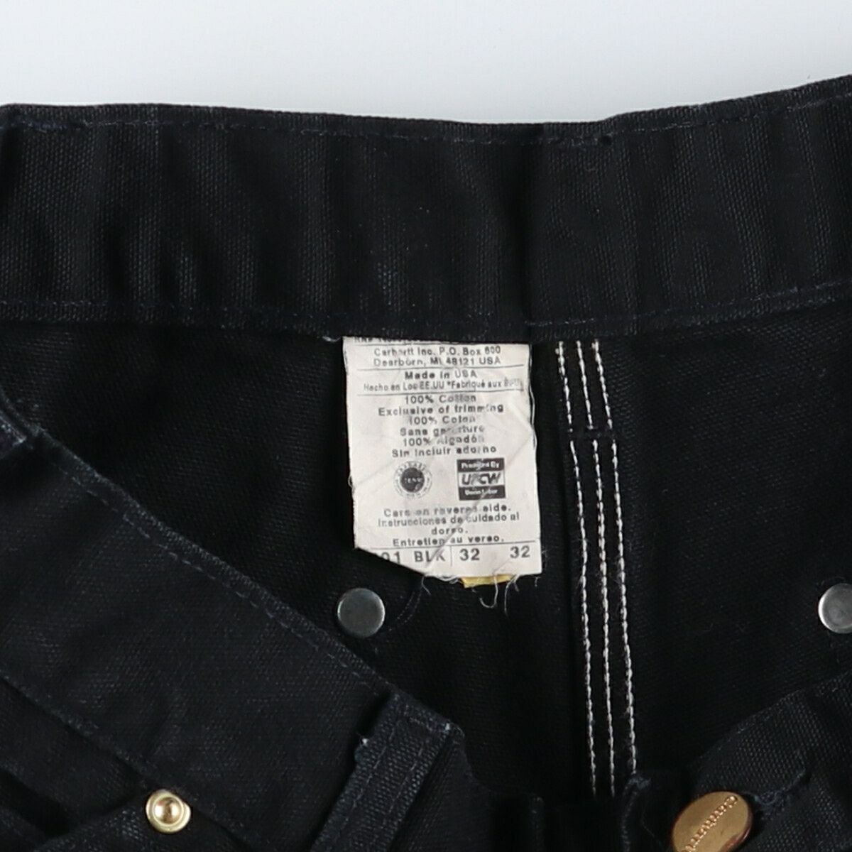 古着 グッドコンディション 90年代 カーハート Carhartt ダブルニー