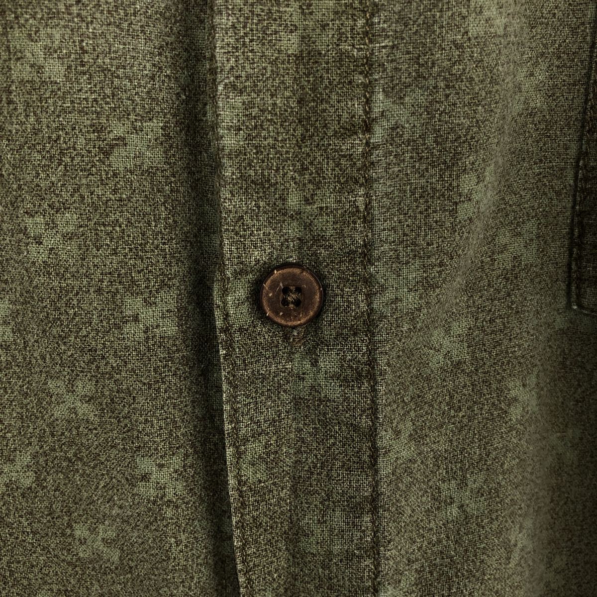 古着 パタゴニア Patagonia MIGRATION HEMP SHIRT 53136S0 総柄 半袖