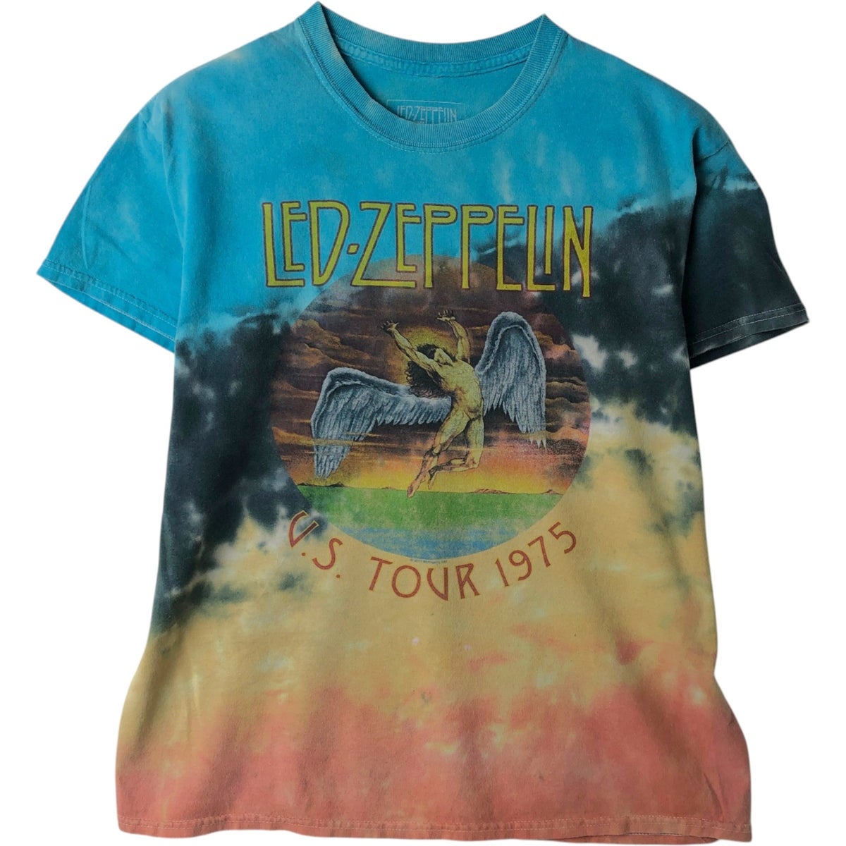 古着 LED ZEPPELIN レッドツェッペリン タイダイ柄 バンドTシャツ バン