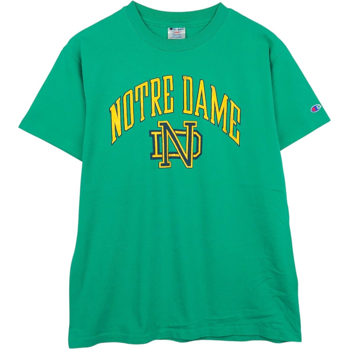 古着 80～90年代 チャンピオン Champion FIGHTIN IRISH ノートルダム