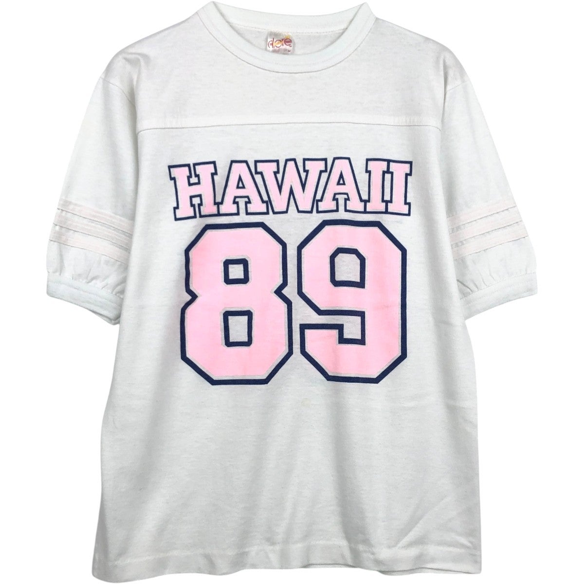 古着 90年代 DIAMOND 五分袖 フットボールTシャツ USA製 メンズL相当