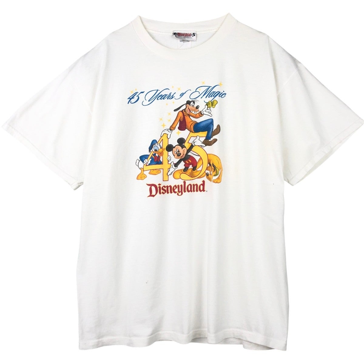 古着 90年代 Disneyland DISNEY ディズニー キャラクタープリントT
