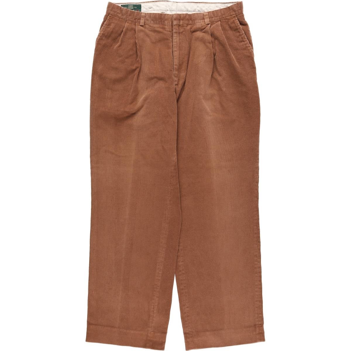 古着 00年代 オービス ORVIS ツータック コーデュロイパンツ メンズw36