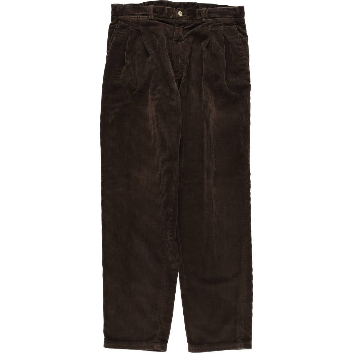 古着 ALEXANDER JULIAN COLOURS ツータック コーデュロイパンツ メンズ