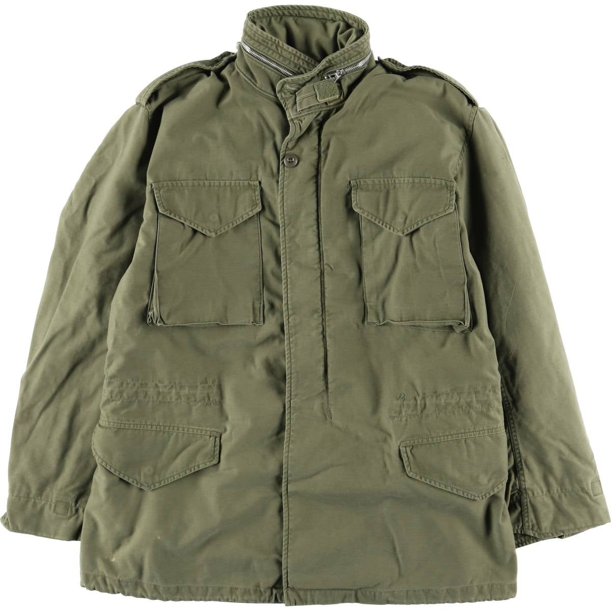 古着 80年代 米軍実品 CVC ミリタリー タンカースジャケット USA製