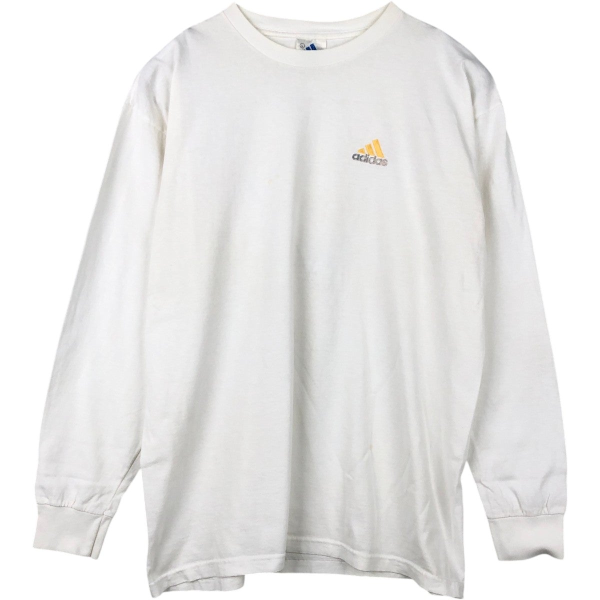 古着 90～00年代 アディダス adidas ロングTシャツ ロンT USA製 メンズ