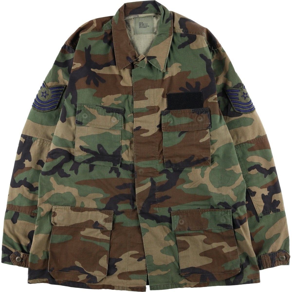 古着 80年代 米軍実品 迷彩柄 ウッドランドカモ ミリタリー コンバット