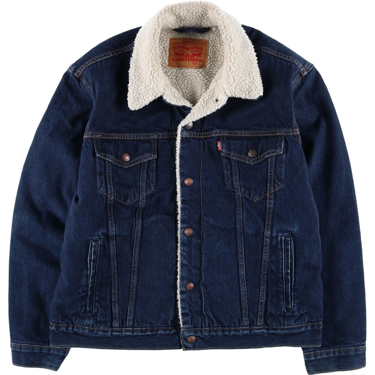 古着 リーバイス Levis トラッカージャケット 中綿入り コーデュロイ