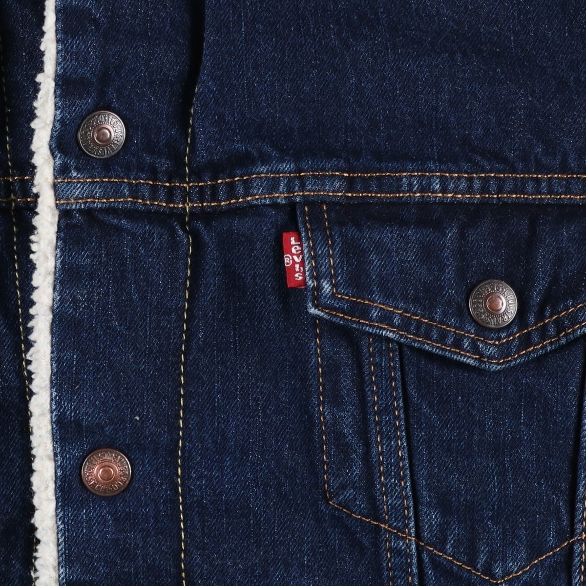 古着 リーバイス Levi's 中綿入り デニムボアジャケット メンズL相当/eaa478072 古着 リーバイス Levis 中綿入り デニムボアジャケット メンズL相当