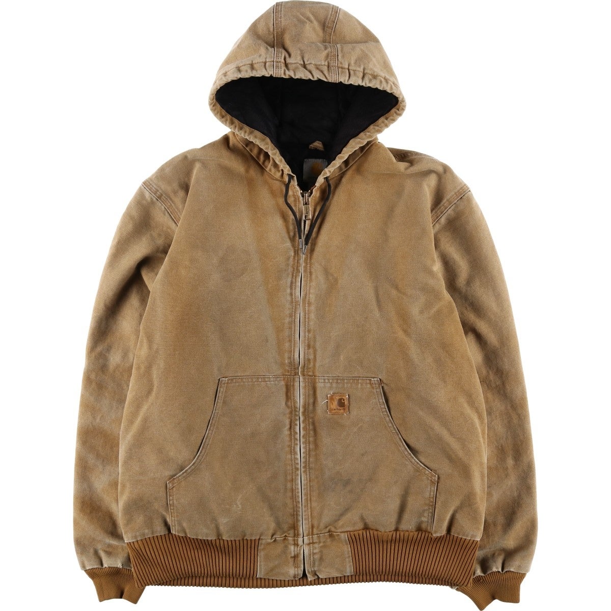 古着 カーハート Carhartt アクティブジャケット 中綿入り ダック