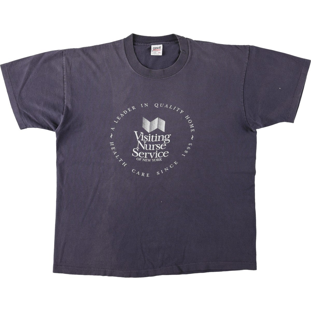 古着 90年代 アンビル Anvil プリントTシャツ USA製 メンズXL相当