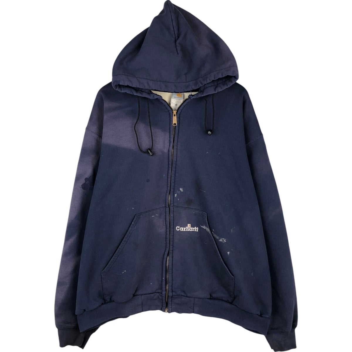 古着 カーハート Carhartt スウェットフルジップパーカー メンズXXL