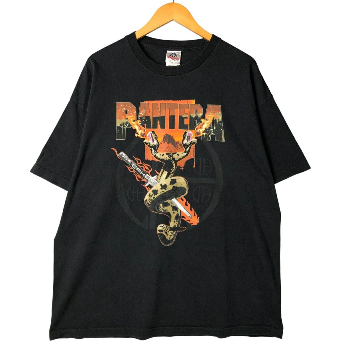 古着 ALSTYLE APPAREL and ACTIVEWEAR PANTERA パンテラ 蛇柄 パイソン