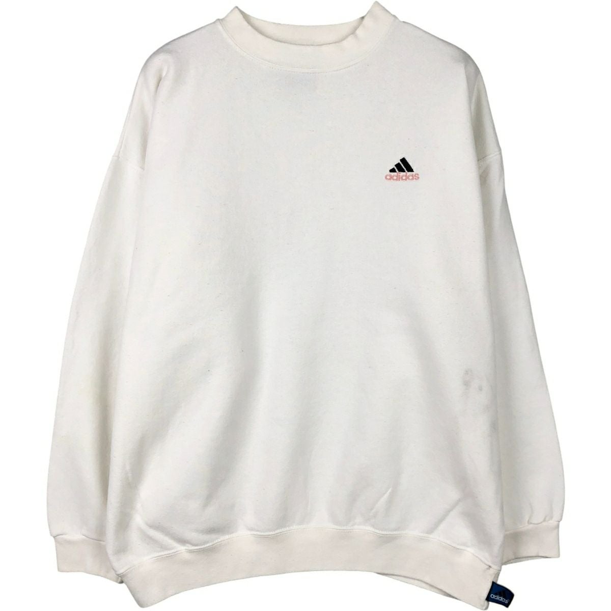 古着 90～00年代 アディダス adidas ワンポイントロゴスウェットシャツ
