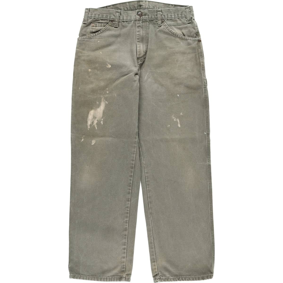 古着 ディッキーズ Dickies ダックペインターパンツ メンズw34相当