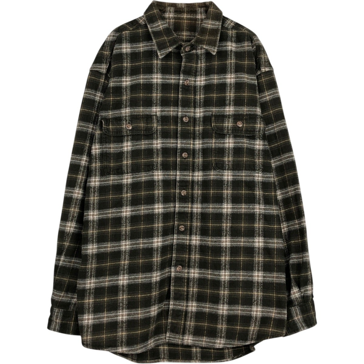 古着 ノースウエスト NORTHWEST 長袖 フランネルチェックシャツ メンズ