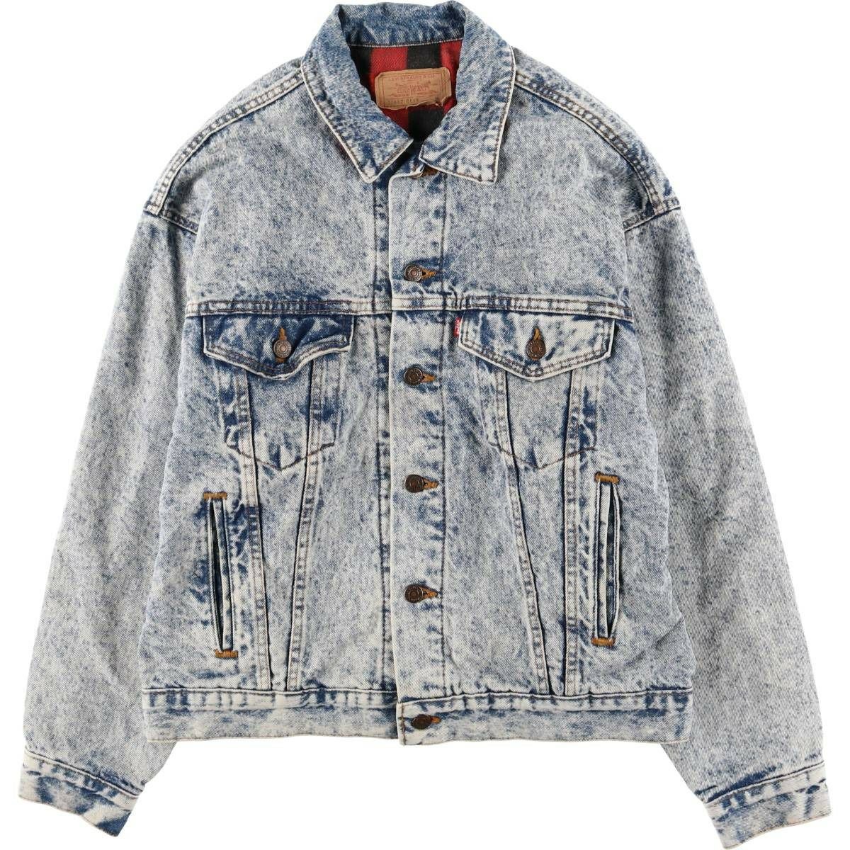 古着 90年代 リーバイス Levis 70417-0819 ケミカルウォッシュ デニム