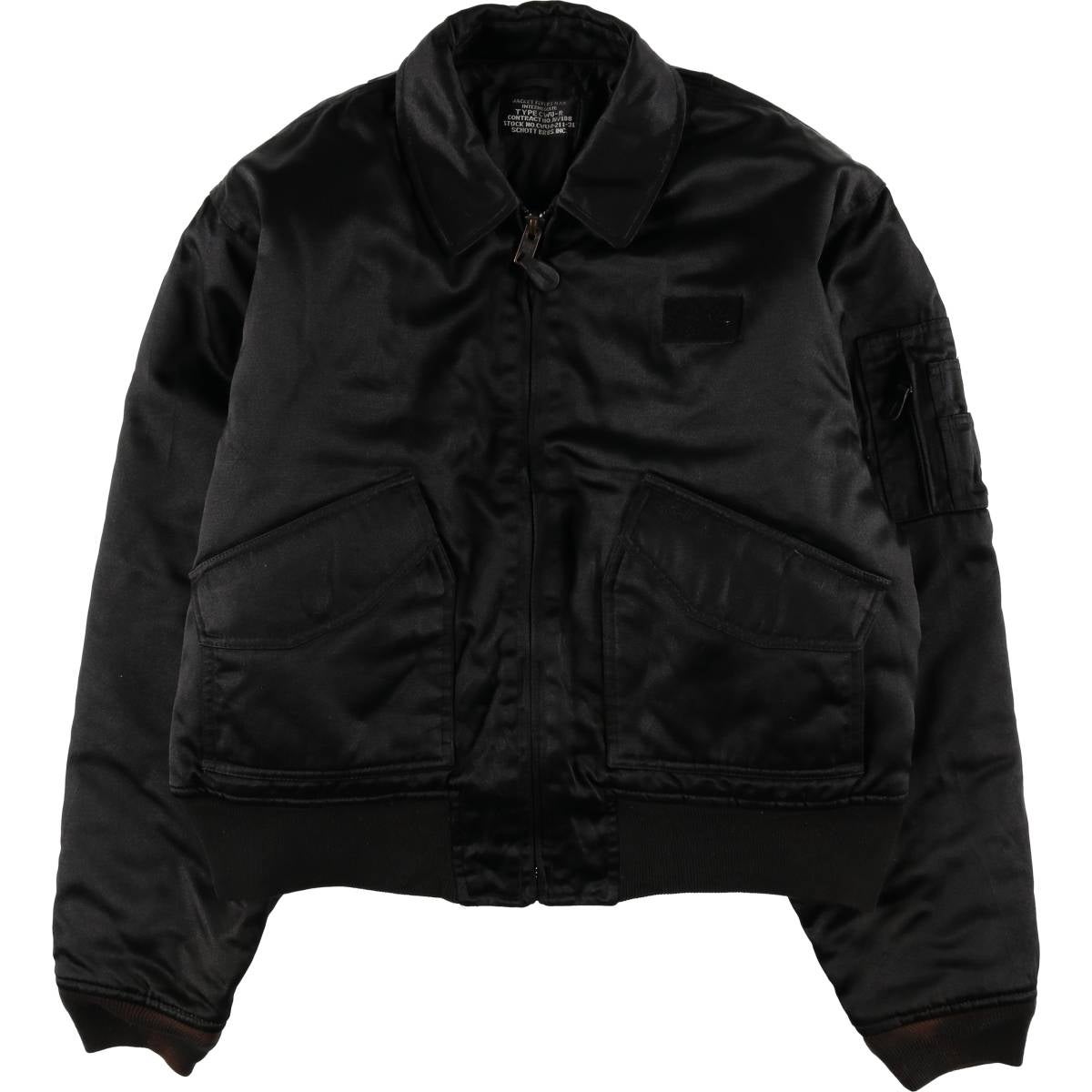 古着 民間品 ショット SCHOTT MA-1タイプ ミリタリー フライト