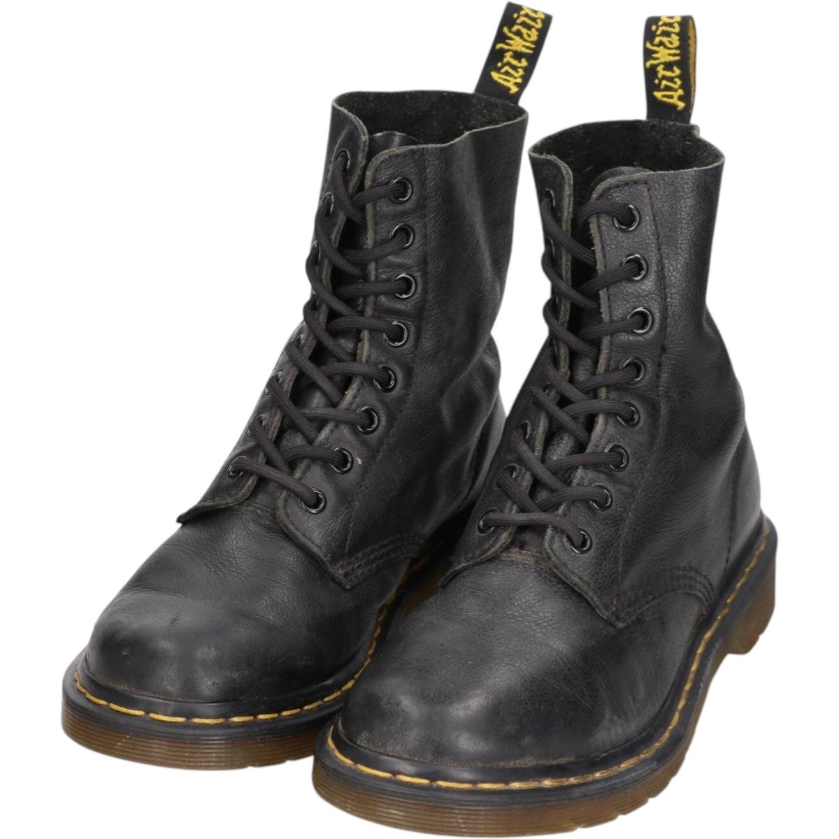 古着 ドクターマーチン Dr.Martens 花柄 8ホールブーツ 6 レディース