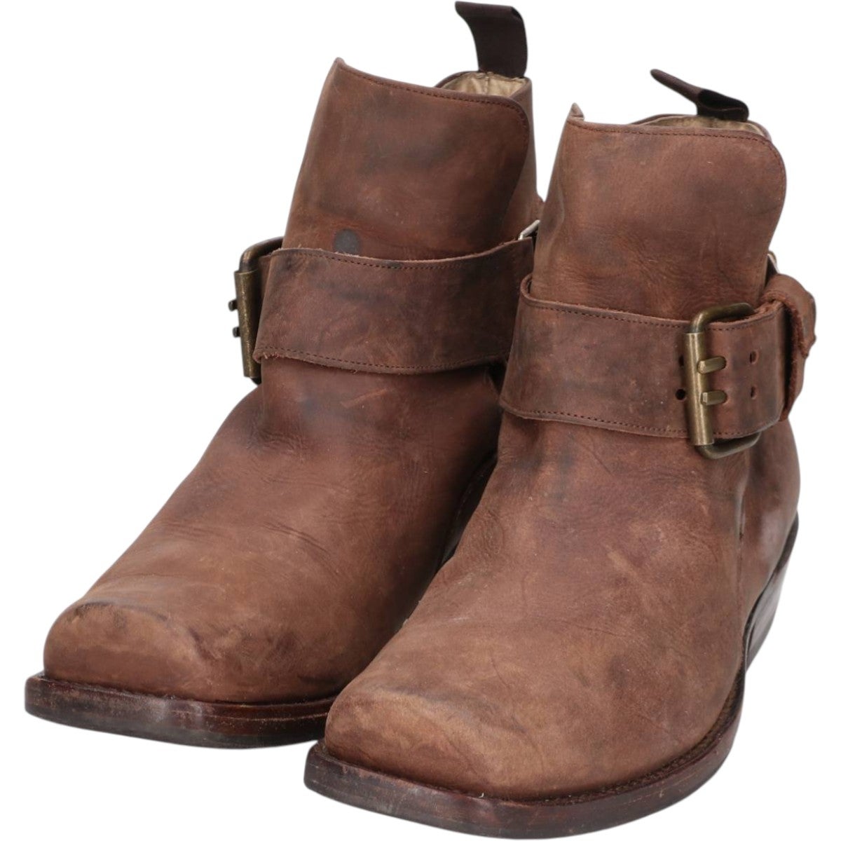 古着 サンチョ SANCHO 総柄 ウエスタンブーツ スペイン製 39