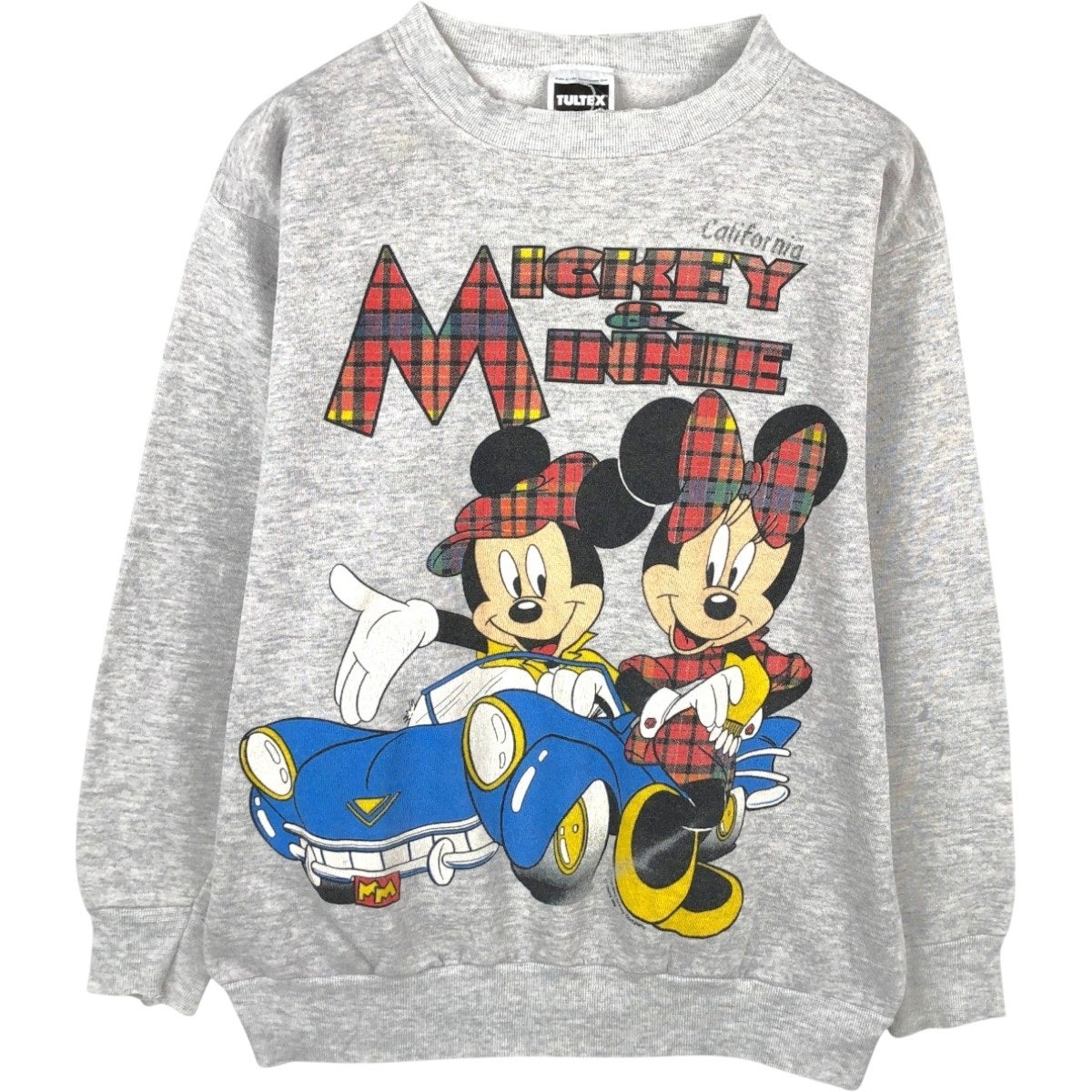 古着 タルテックス TULTEX MICKEY MOUSE & MINNIE MOUSE ミッキー