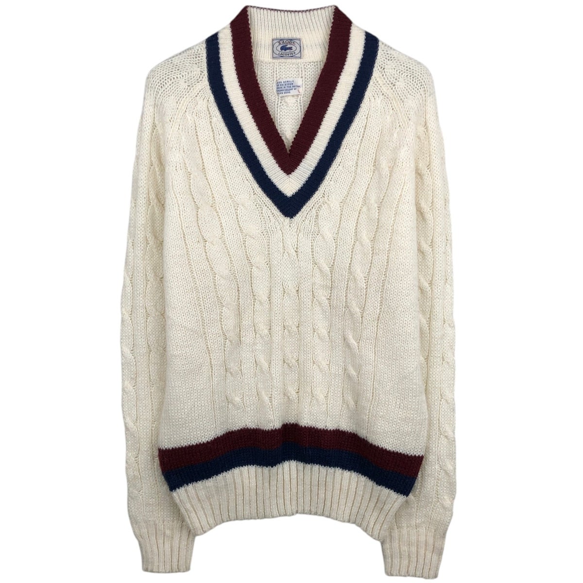古着 80～90年代 ラコステ LACOSTE IZOD アノラックパーカー メンズM