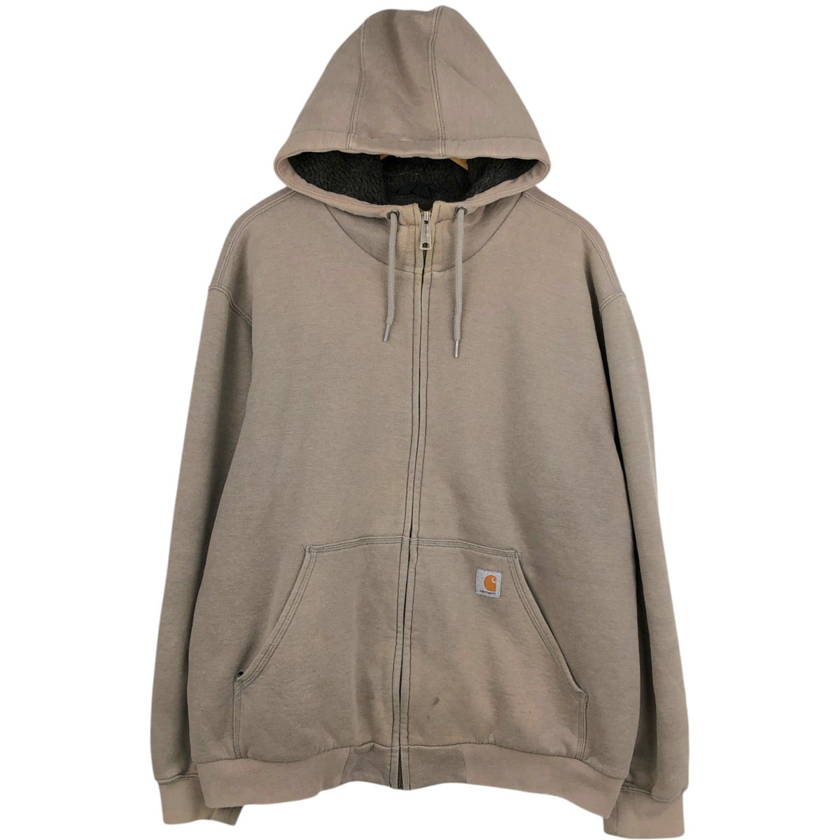古着 カーハート Carhartt スウェットフルジップパーカー メンズXL相当
