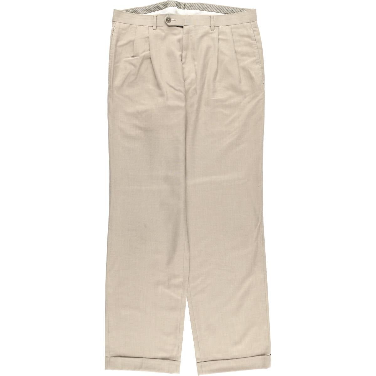 古着 ラルフローレン Ralph Lauren RALPH ツータック ウールパンツ