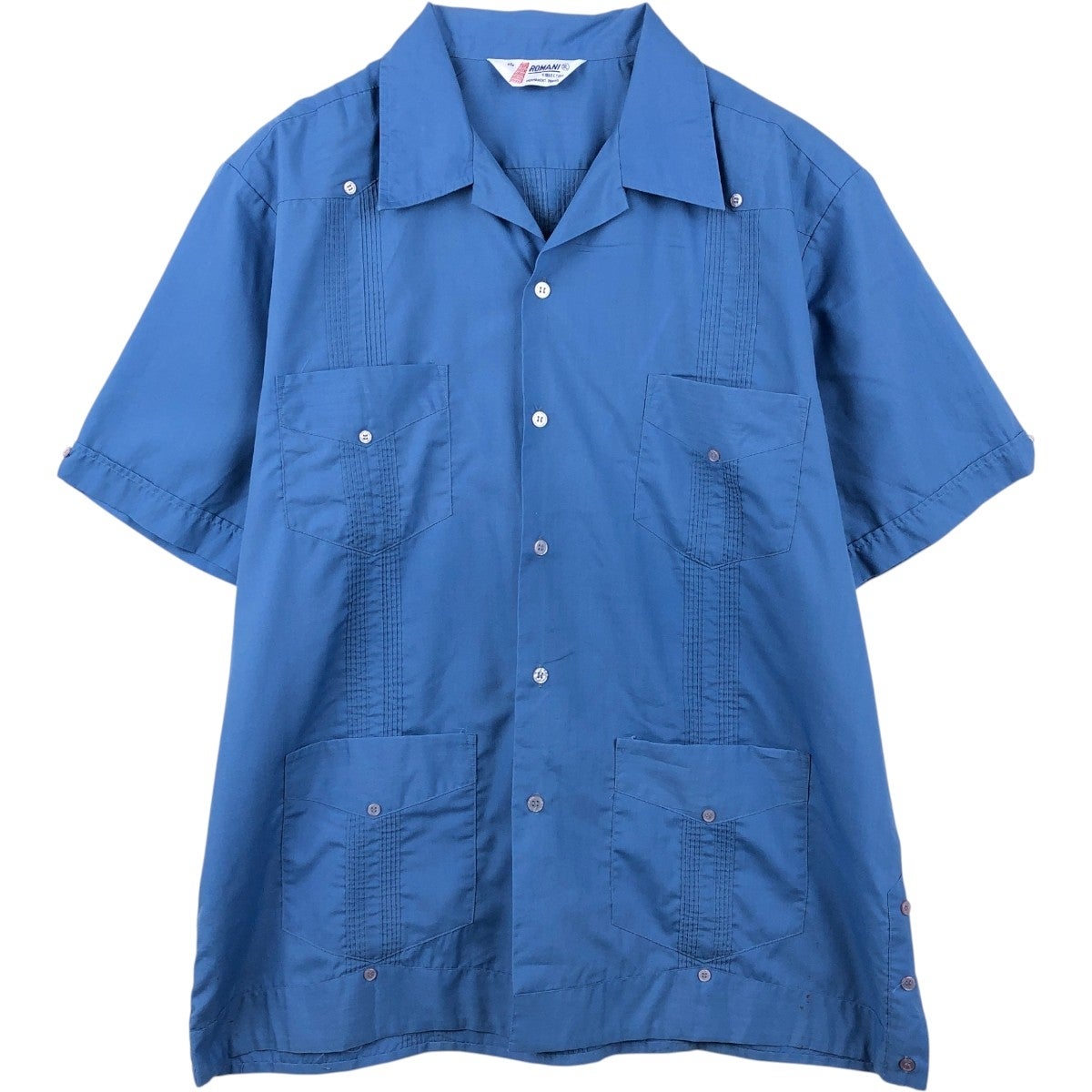 古着 80年代 ヒルトン HILTON ACTIVE APPAREL オープンカラー