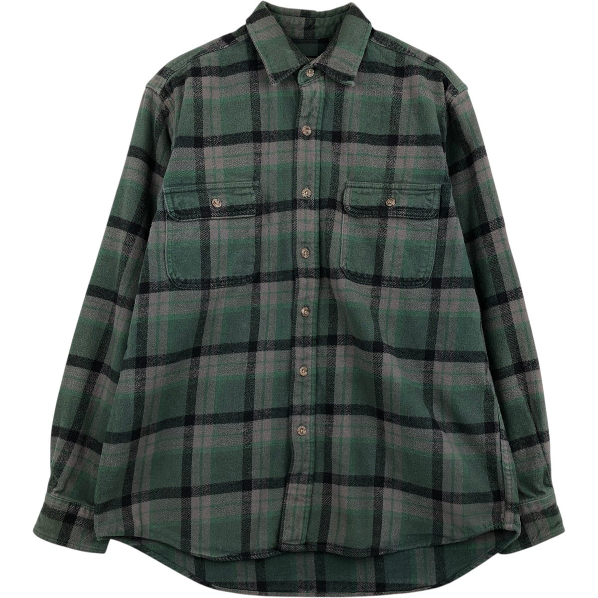 古着 フィールドアンドストリーム FIELD&STREAM 長袖 フランネル