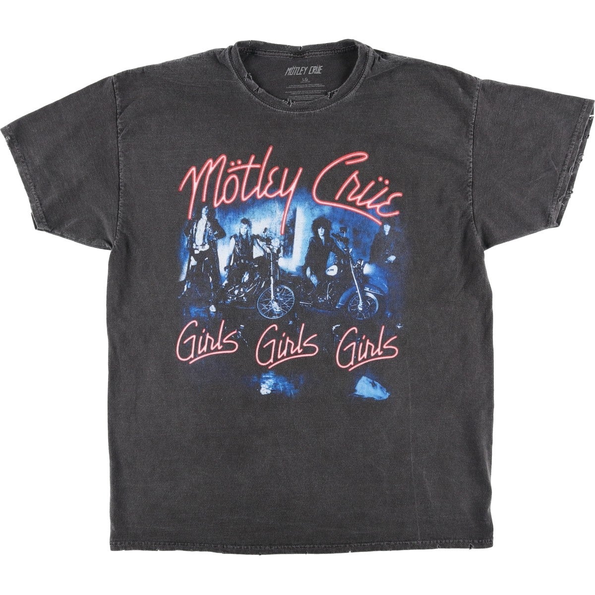 古着 MOTLEY CRUE モトリークルー バンドTシャツ バンT メンズL相当